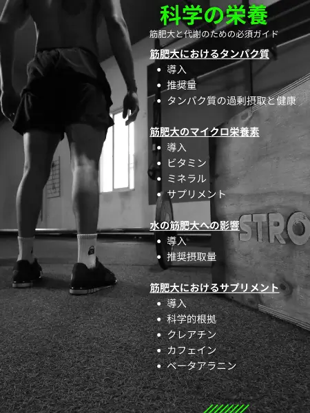 科学の栄養筋肥大と代謝のための必須ガイド – Ebook Vista